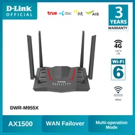 D-LINK DWR-M955X AX1500 4G LTE Wireless Mobile Router Wi-Fi 6