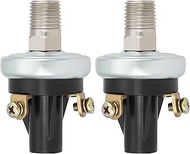 EMSea Pack of 2 Car Engine Oil Pressure Switches 0C3025 0G6820 1/4-18 Compatible with Generac Guardi