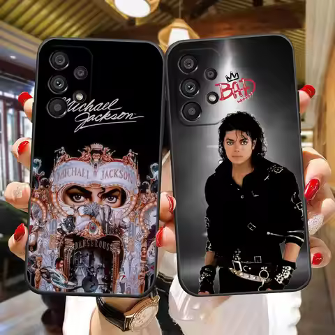 MJ M-Michael J-Jackson Phone Case For Samsung A73 A72 A71 A57 A56 A55 A54 A53 A52 A37 A36 A35 A32 A2