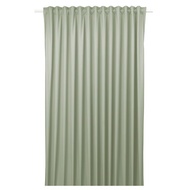 (IK) 210X250CM BENGTA BLOCK-OUT CURTAIN 1 PIECE GREEN WITH HEADING TAPE