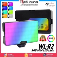 Refutuna WL-R2 Photography Mini LED Light Full Color Photography Light for RGB Fill Light RGB Lighti