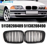 For BMW E46 Compatible Black Front Bumper Grill Reliable and Practical Use