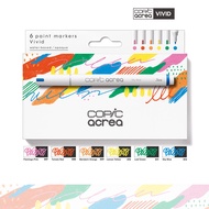 Copic Acrea Water-Based Acrylic Marker Set 24 Colors for Hand-Drawn Design Anime Special Student Non