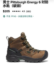 Keen.安全鞋.纖維頭.防砸防水防滑