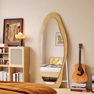 (JIJI.SG) Mirror Full Length Solid Wood Standing Mirror Full Length Mirror Full Body Mirror