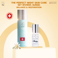 The Perfect Night Skin Care Set Riviera Suisse: Balance & Restoration