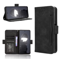 Multi-Card Slots Casing for HMD Fusion 5G Wallet Case PU Leather Magnetic Buckle Flip Cover