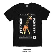 2026 t shirt for men  Farigiraf Pokémon Series T-shirt Generation IX Pokemon Custom Print Tee xs-3xl