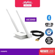 Totolink X3000PE AX3000  PCI-E Wifi Adapter FIT FOR MICROATX PCIE CARD PCE CARD 5.0