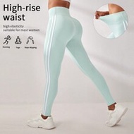 In-Stock กางเกงเลกกิ้งกีฬา โยคะ สำหรับผู้หญิง