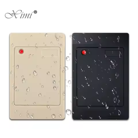 Waterproof Wiegand Wg26 Wg34 RFID IC Card Reader Proximity 125Khz 13.56Mhz ID for Access Control Sys