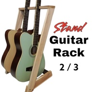 2-piece wooden guitar stand, 2-piece guitar stand, 2-piece guitar rack, 3-piece/ guitar rack