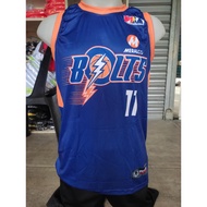 PBA Retro Jersey Meralco Bolts Newsome 11