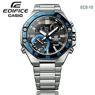 Jam Tangan Casio Edifice ECB-10 Stainles Chronograph Digital Analog