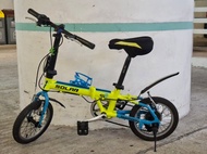 Solar兒童女生摺合變速小輪單車