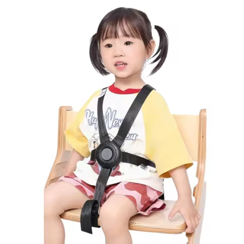 FIVE POINT REPLACEMENT HARNESS FOR BABY TRIPP TRAPP HIGHCHAIR CHILD WOODEN CHAIR TODDLE DINNING CHAI