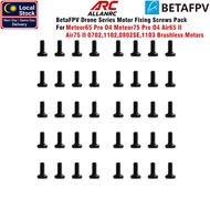 BetaFPV Drone Series Motor Fixing Screws Pack For Meteor65 Pro O4,Meteor75 Pro O4,Air65 II,Air75 II,