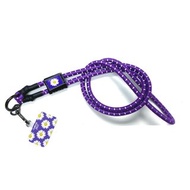 (新品) SCANFC 紫色反光NFC彈力機能手機背帶連電話片 (花花)