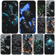 Realme 8S 8i 9i 9 10 Pro Plus 12 12X Compatibility TPU Phone Cases Soft protective cover Motorcycles