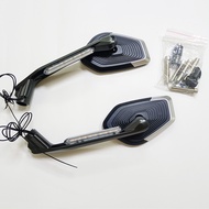 For BMW R1250GS R1200GS LC Side Mirrors R 1300GS Adventure ADV Rearview Mirror