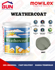 Cat Tembok Exterior Mowilex Weathercoat 25 Liter MEGA 0957 (TINTING)