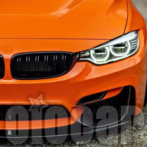 High Quality GT4 Front Bumper Dry Carbon Competition Brake Air Ducts For B*MW F80 M3 F82 F83 M4