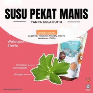 Potonguler Susu Pekat Manis Tanpa Gula Putih Potonguler No Sugar Added Atkins Susu Tanpa Gula Sugar 