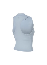 XEXYMIX Mock Neck Logo Point Crop Top Atasan Olahraga Wanita - XFK3BL1508