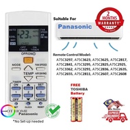 For Panasonic air conditioner remote a75c3297 3623 3625 2817 2841 3295 2825 2925 3362 3291 2836 2635 2655 2811 2607 2608 CS-PC9EKH CS-PC9EKH-7 CS-C9KKH CS-PC9JKH