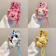 Case For OPPO Reno15 F 5G Cute plush toy Soft Silicone Phone Case TYMR1