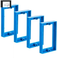 4Pcs 1/2Inch Single Gang Outlet Box Extender,Electrical Outlet Extender Receptacle Extender Outlet E