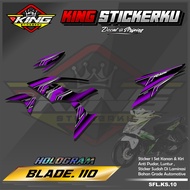 Sticker Striping List Variasi Blade 110 - Stiker Striping Motor Variasi Blade 110. KS.10