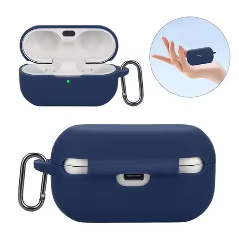 Silicone Protective Case Anti-Scratch Headphone Accessories Housing Shell With Hook Shockproof for T