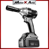 High Torque Cordless Impact Wrench Electric Wrench Drill Tool Gun Cordless Impact Gun 2 in 1 Impact 