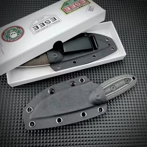 ESEE -S Straight Knife G10 Handle D2 Blade Multifunctional Tool for Camping and Hunting Tactical Out