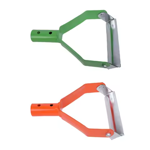 Stirrup Hoe Garden Hoe Heavy Duty Carbon Steel Efficient Scuffle Loop Hoe for Weeding Gardening