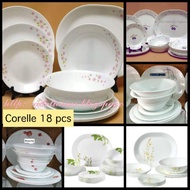 Corelle Dinner Set 18 pcs