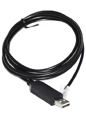 FTDI FT232RL CHIP USB TO RS232 RJ11 RJ9 4P4C PLUG CELESTRON NEXSTAR+ SERIAL UPGRADE CABLE, PC CONTRO
