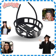 SHOOGEL Graduation Hat Holder, Long Lasting Makeup Plastic Graduation Cap Holder,  Secure Your Grad Cap Hairstyle Hat Rack