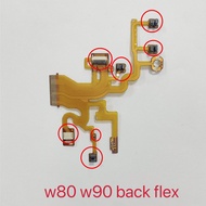 New W80 W90 Lens Back Flex Cable With Sensor For Sony W80 W90 w80 w90 Camera Lens Repair Parts