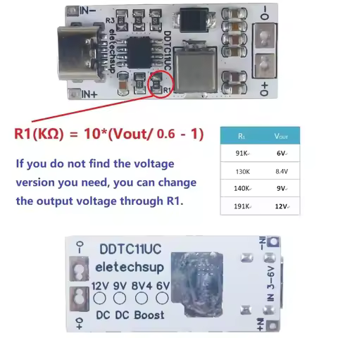 DC-DC Converter Voltage Regulator for Arduino Router Wifi IP Camera NAS Network Disk 14W DC 5V to 6V