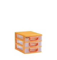 LION STAR EC-13 ESTIMA MINI CONTAINER LACI PLASTIK SUSUN 3 LIONSTAR