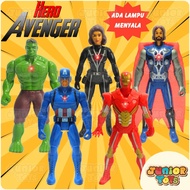 Bonanza Toy Robot Avengers Superhero Robotan Boys Ironman Captain America Thor Hulk Black Widow Figure Toys