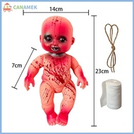 CANAMEK Halloween Hanging Ghost Doll Pendant Haunted House Props Childrens Gifts Party Decoration Su