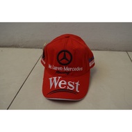 Hat F1 Mc Laren Mercedes West Red