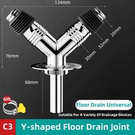 Washing Machine Floor Drain Cover Bathroom Floor Drain Universal Drain Cover Multifunctional Pipe Co