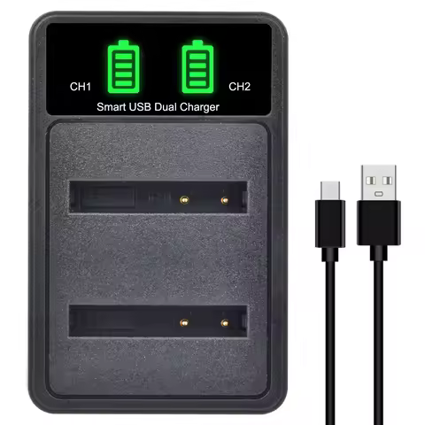 USB Battery Charger for Panasonic DMW-BCK7 Lumix DMC-FH2 FH4 FH25 FP5 FP77 FS14 FS16 FS35 FT20 FT25 
