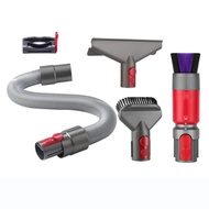 Vacuum Attachment for Dyson V7 V8 V10 V11 V15 Traceless Dust Brush +Mattress Brush Head+ Extension Hose+Switch Lock Set Accessories