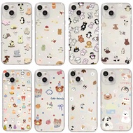 Phone Casing For OPPO A60 A5 A3 Pro A3S A5S A12 A12E F11 F9 F5 F7 Casing  Jelly Cat Bow Penguin Anim