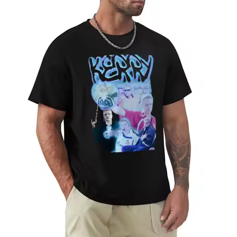 Kerry Mucklowe Homage T-Shirt Basic Solid Tee for Daily Use